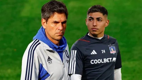 El técnico de la U se refirió al atacante de Colo Colo, que se encuentra en prisión preventiva.