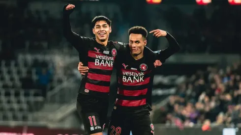 Darío Osorio marcó otra vez con la camiseta del MIdtjylland.