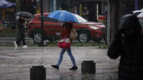 Lluvia en Valparaíso