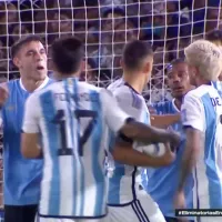 Messi se indigna por gesto uruguayo: \'Hay que respetar\'