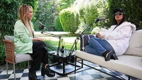 Eva Gómez y Pamela Díaz.