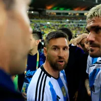 'Le pegaron a la gente desde el himno': Messi se va furioso de Brasil