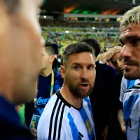 \'Le pegaron a la gente desde el himno\': Messi se va furioso de Brasil