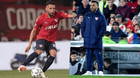 Isla se desgarró y será baja en Independiente.