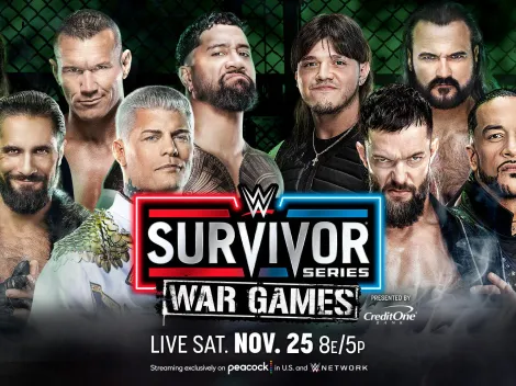 WWE celebra Survivor Series WarGames 2023: Cartelera y dónde ver