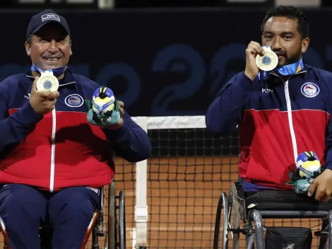 ¡Llegó el oro 15! El tenis en silla de ruedas le da otra medalla a Chile