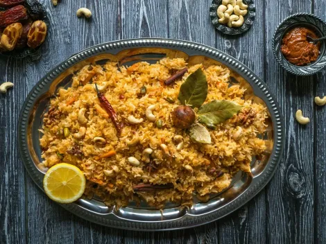 Receta de arroz árabe paso a paso