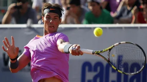Rafa Nadal en el ATP  de Viña que se jugó en 2013.
