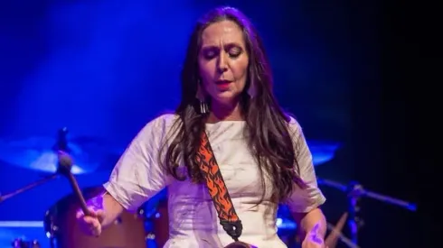 Los Jaivas celebran su último show de gira en Viña del Mar.