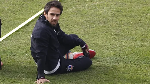 Jorge Valdivia criticó duramente el estado de la cancha del Estadio Monumental.