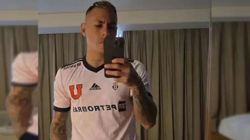 Eduardo Vargas siempre hace guiños a Universidad de Chile.