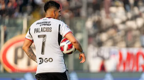 Carlos Palacios es el máximo goleador de Colo Colo en la temporada.
