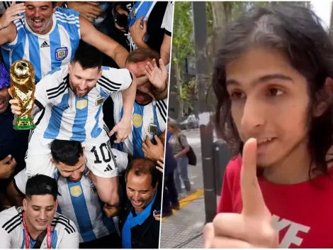 Youtuber argentino exige devolver la Copa del Mundo: "Fue un robo"