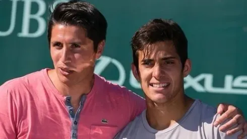 Cristian Garín y Paul Capdeville celebran en Houston 2019