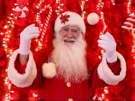 Panoramas navideños: Viejito Pascuero oficial llega al Parque Arauco