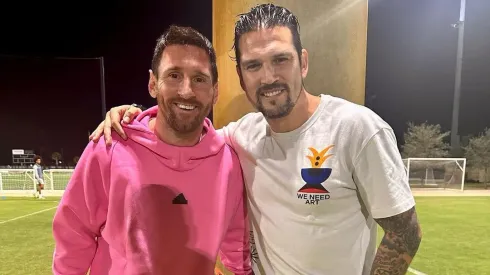 Mark González compartió con Messi en Miami