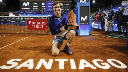 Nico Jarry es el primer confirmado para el Chile Open 2024, torneo que, además del ATP 250 de Ginebra, ganó este 2023. | Foto: Photosport