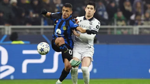 Alexis Sánchez fue titular en el Inter de Milán ante Real Sociedad.