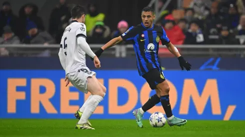 Alexis Sánchez fue titular pero no pudo marcar diferencias para ayudar al Inter de Milán.