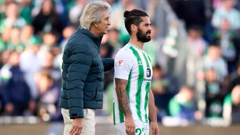 Isco alabó a Manuel Pellegrini, quien le ha permitido renacer en Betis.