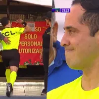 Inicio atípico: Juez de línea se lesiona en la final de la Copa Chile y se va con pataleta a camarines