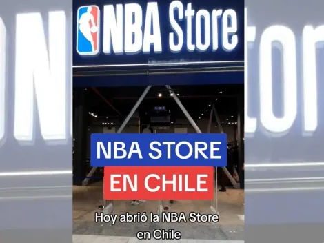 ¿Cómo es la NBA Store que llegó a Chile? Tiktoker la evalúa y revela los precios