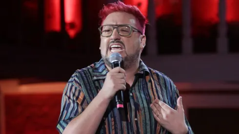 Alex Ortiz se presenta en Viña 2024.