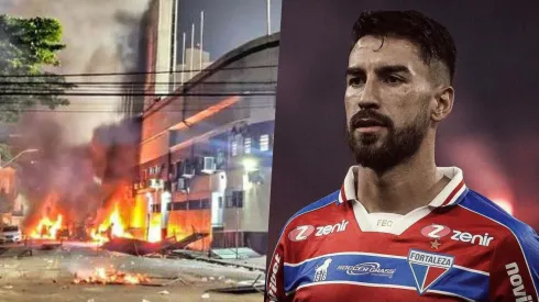 Lucero reveló que con Fortaleza tuvieron que esperar por horas para poder salir del estadio de Santos.