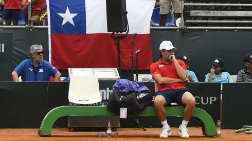 El capitán Nicolás Massú ya planifica todo para el choque con Perú a comienzos de febrero. | Foto: Alejandro Pizarro Ubilla/Photosport