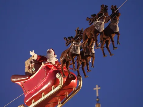 ¿Dónde viene el Viejo Pascuero? Sigue su trayecto en vivo
