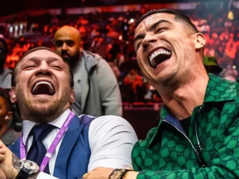 Dos campeones: CR7 y McGregor comparten risas en Riad