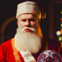 Erling Haaland sorprende con increíble disfraz de Viejo Pascuero para festejar la Navidad