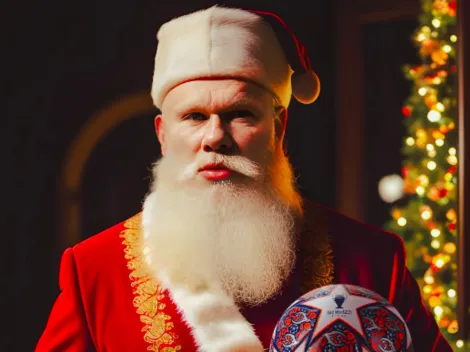 Haaland sorprende con increíble disfraz de Viejo Pascuero