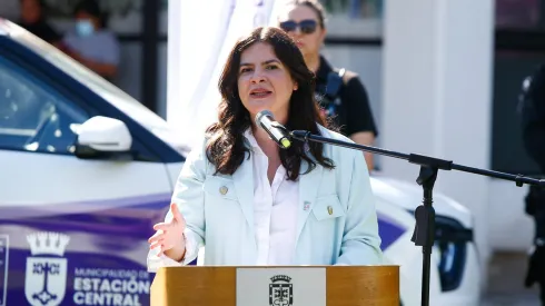 Santiago, 23 de noviembre de 2023<br />
 La ministra de la Mujer, Antonia Orellana; el subsecretario de Prevención del Delito, Eduardo Vergara y el alcalde de Estación Central, Felipe Muñoz, lideran el lanzamiento del plan “No estamos solas<br />
Edwin Navarro/Aton Chile