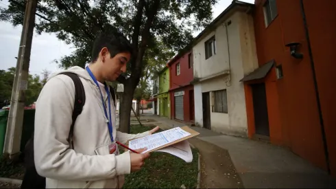 Censistas de la comuna de Santiago (Censo 2017)
