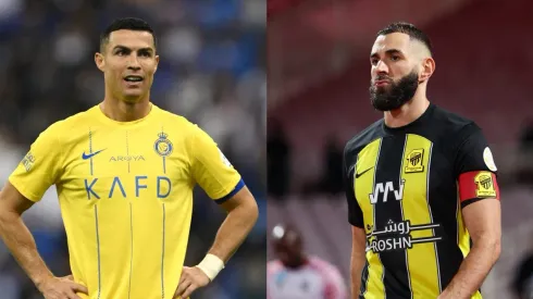 Cristiano Ronaldo enfrenta a Karim Benzema.