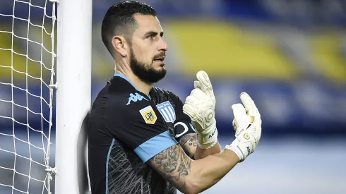 Gabriel Arias no está considerado como titular en Racing.