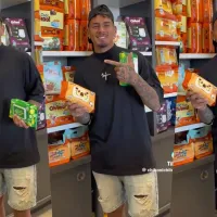 \'Me limpio el c*lo y me queda bomba\': Alan Saldivia promociona artículos para bebé