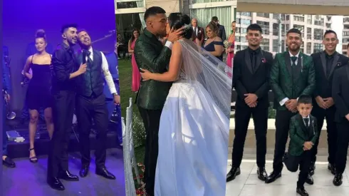 Paulo Díaz se casó y tuvo de invitados a varios rostros destacados del fútbol chileno.