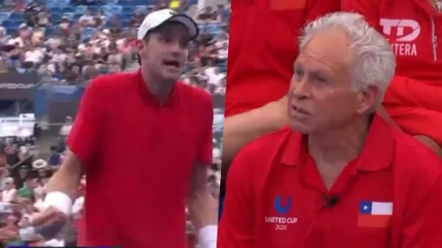 La ATP registró un tenso diálogo entre Nicolás Jarry y Jaime Fillol en la United Cup.