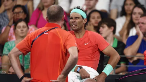 Nadal quedó eliminado de Brisbane con mucho dolor