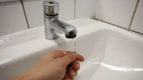 Corte de agua en Santiago