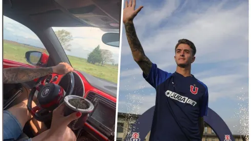 El mate acompañó en todo momento en el viaje.