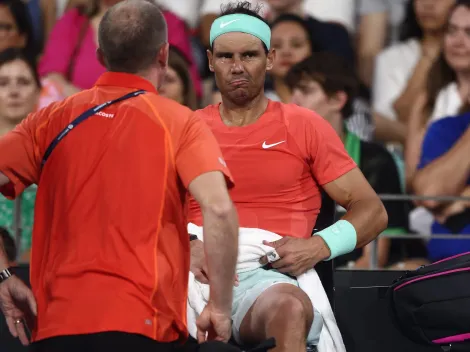 Llora el tenis: Rafa Nadal se baja de Australia por nueva lesión