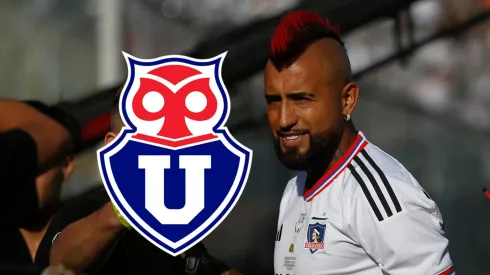Arturo Vidal tuvo una particular reacción al ver el escudo de Universidad de Chile.