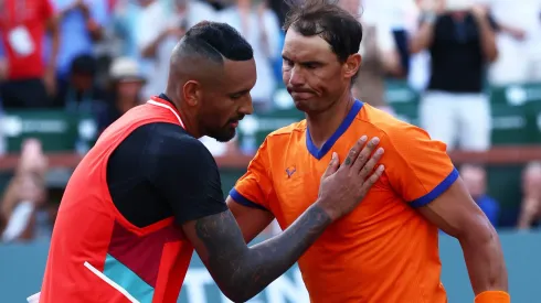 Nick Kyrgios lamentó la nueva lesión que sufrió Rafael Nadal.