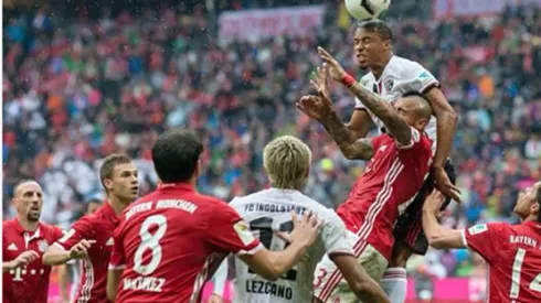 Darío Lezcano y Arturo Vidal jugaron en contra por la Bundesliga de Alemania.