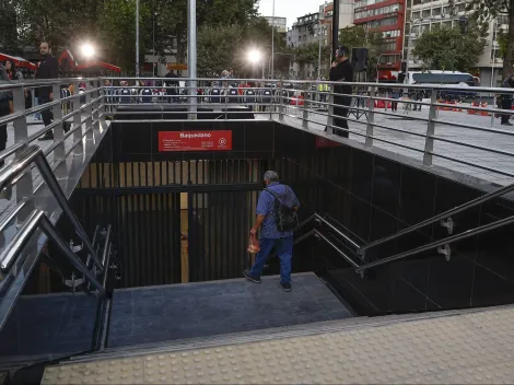 Metro de Santiago reabre el nuevo acceso a la estación Baquedano