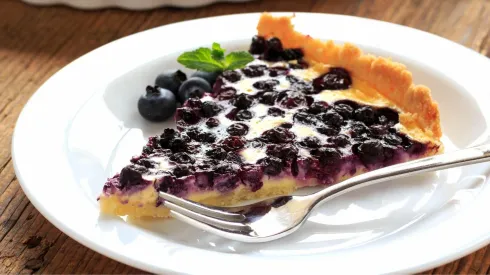 Kuchen de arándanos