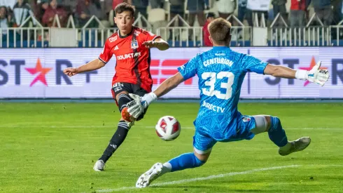 Leandro Hernández le anotó un gol a River Plate en el amistoso que Colo Colo empató 2-2.